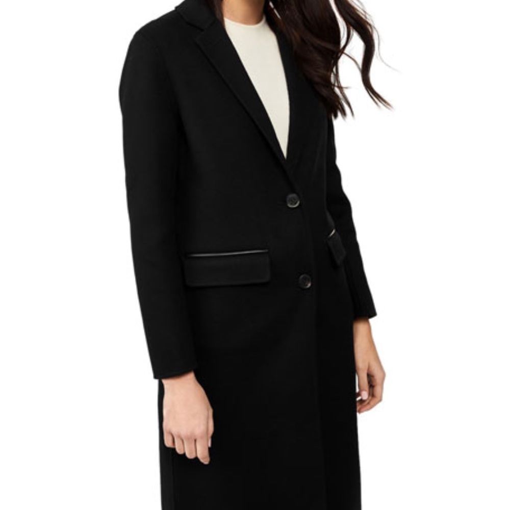 Mackage black wool coat